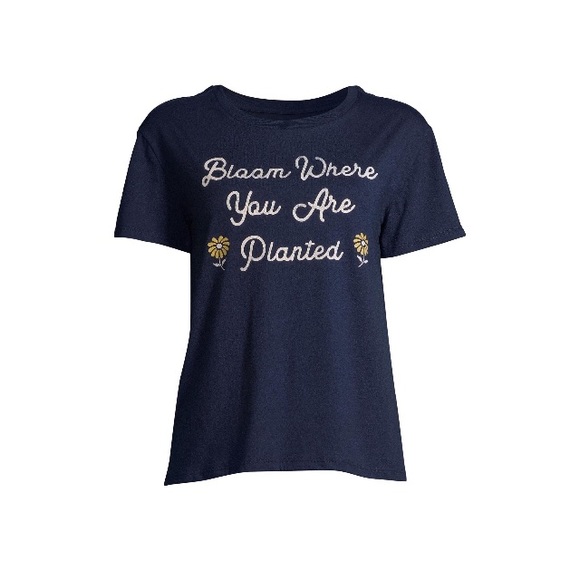 Women's Bloom Short Sleeve Graphic T-Shirt - Picture 2 of 3